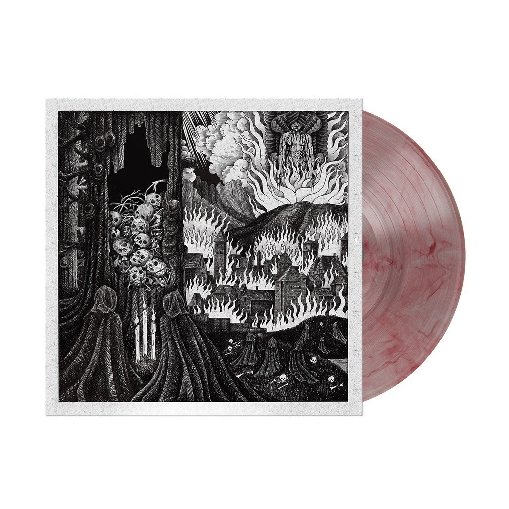 The Acacia Strain 'You Are Safe From God Here' LP Hot Dog Strawberry Vinyl