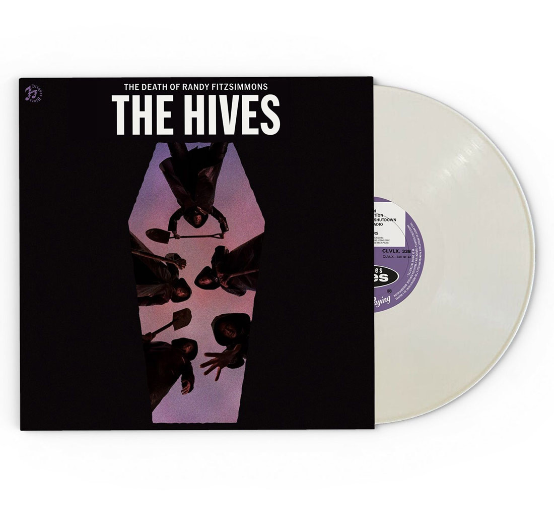 The Hives 'The Death Of Randy Fitzsimmons' LP White Vinyl