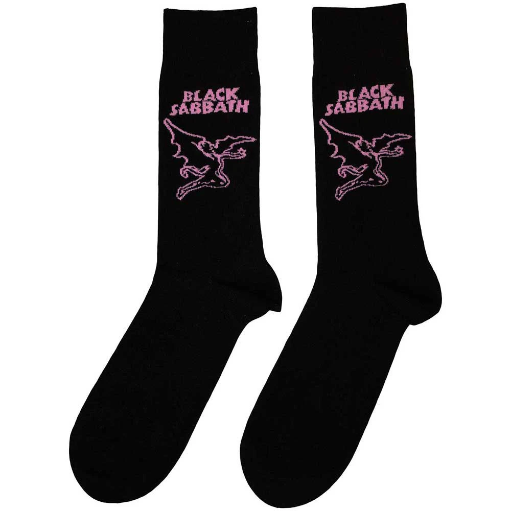 Black Sabbath 'Master Of The Universe' (Black) Womens Socks (One Size = UK 4-7) BACK