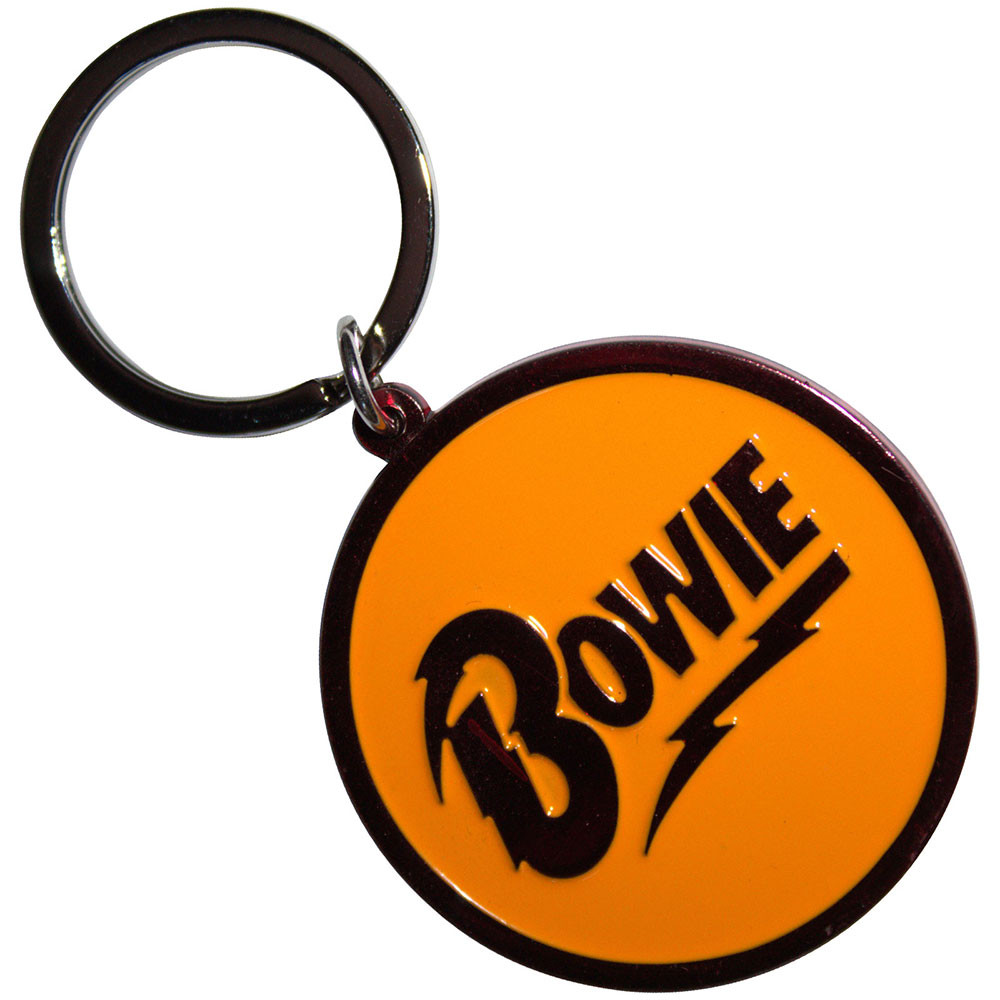 David Bowie 'Circle Logo' Keyring