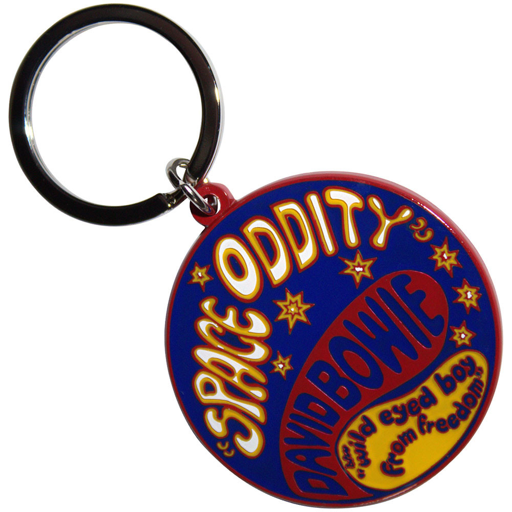 David Bowie 'Space Oddity' Keyring
