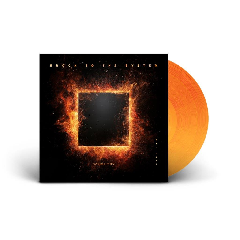Daughtry 'SHOCK TO THE SYSTEM (PART TWO)' LP Orange Vinyl
