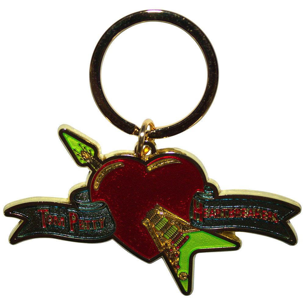 Tom Petty & The Heartbreakers 'Flying Heart' Keyring
