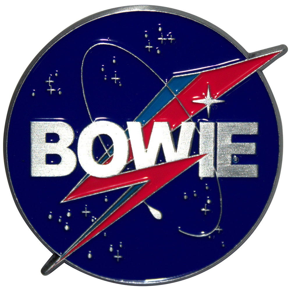 David Bowie 'NASA' Pin Badge