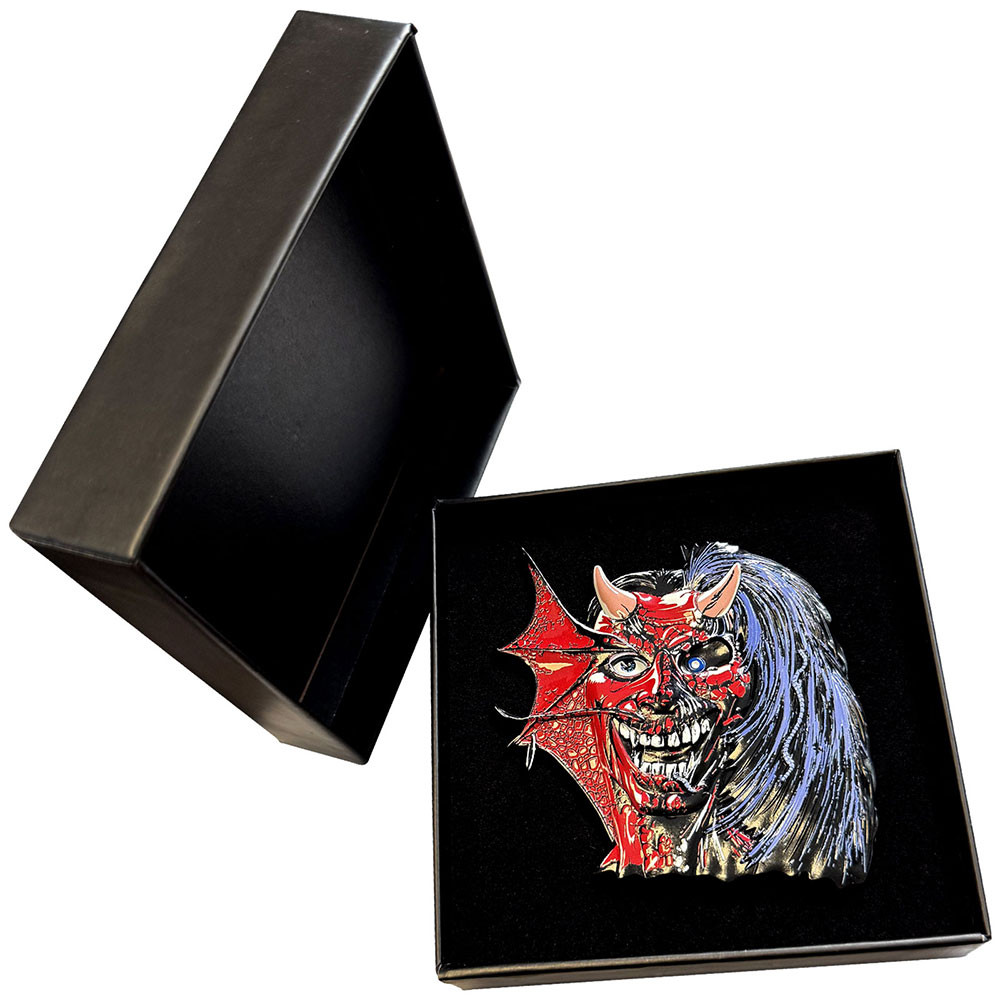 Iron Maiden 'Purgatory Eddie Large' Pin Badge