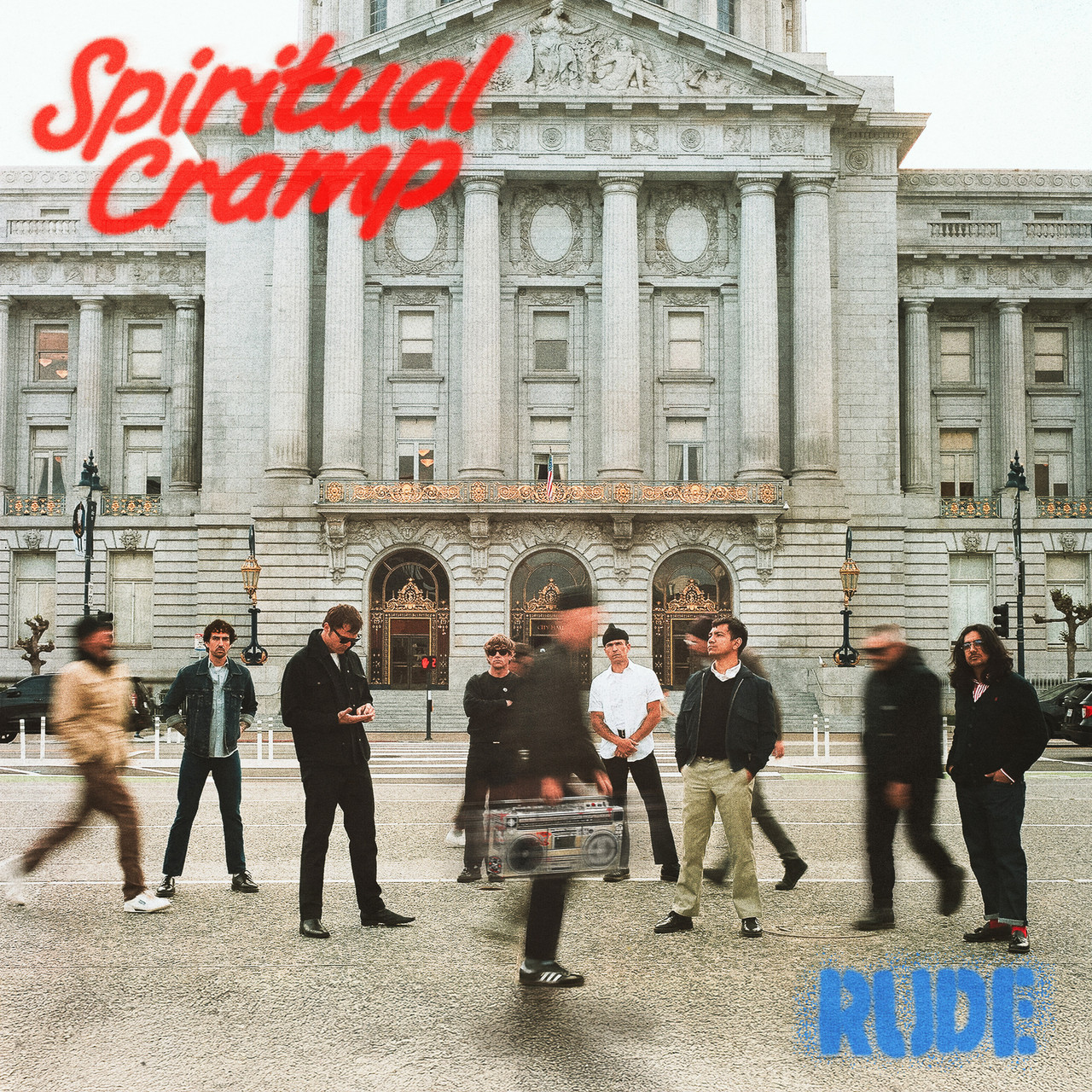 Spiritual Cramp 'RUDE' LP Blue Marble Vinyl
