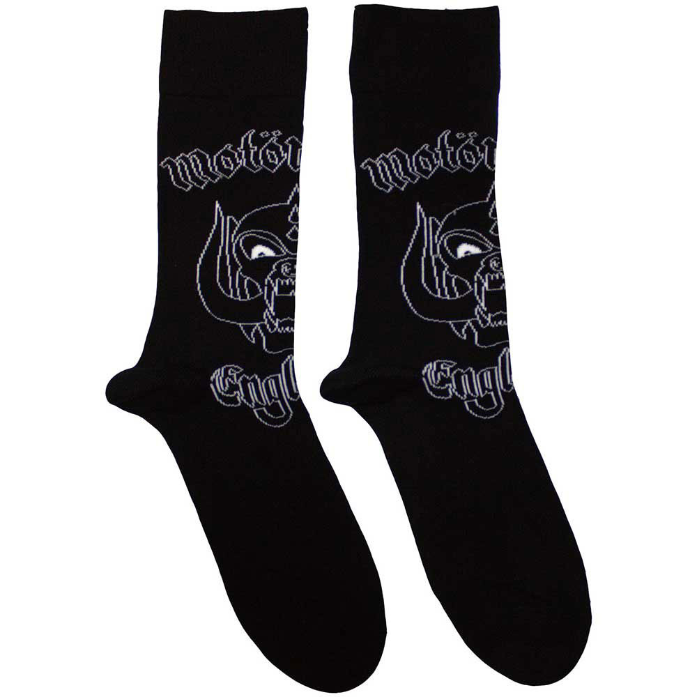 Motorhead 'England' (Multicoloured) Womens Socks (One Size = UK 4-7)