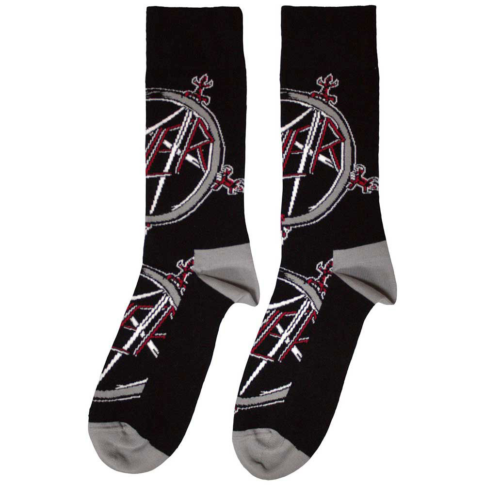 Slayer 'Pentagram' (Multicoloured) Womens Socks (One Size = UK 4-7)