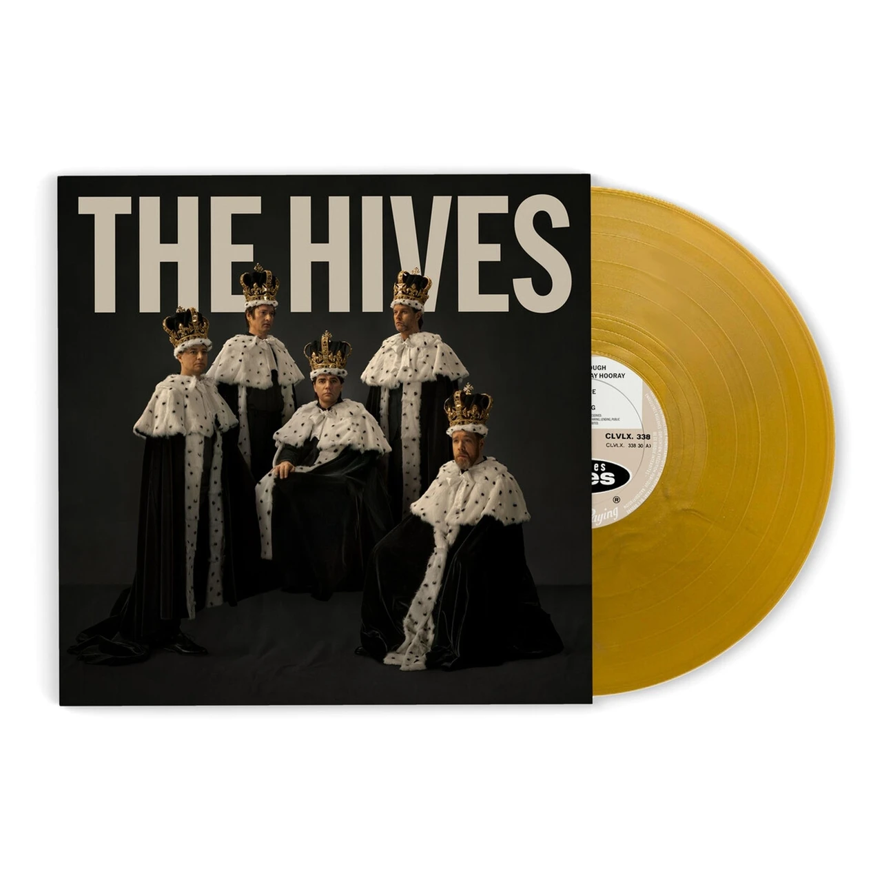 The Hives 'The Hives Forever Forever The Hives' LP Gold Vinyl