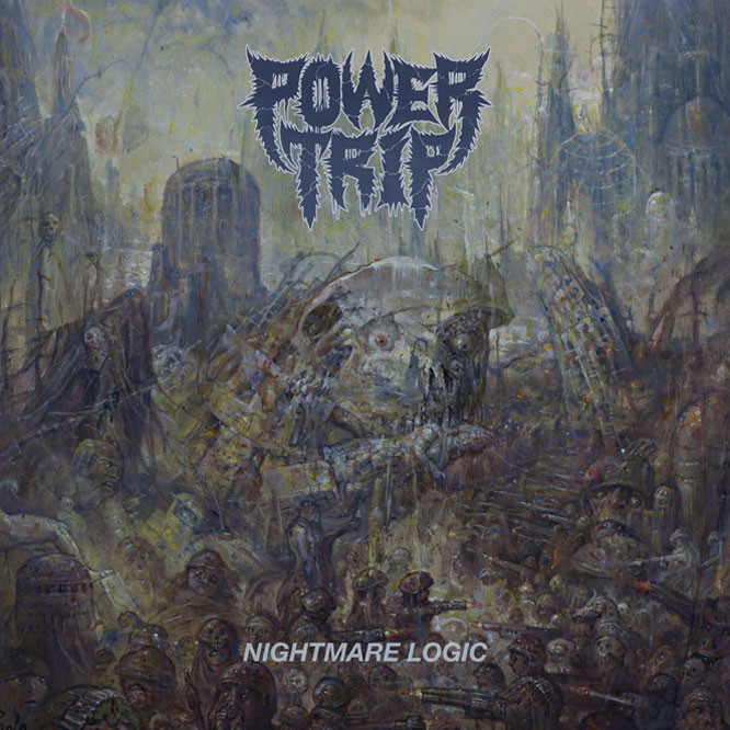Power Trip 'Nightmare Logic' LP Black Cherry Vinyl