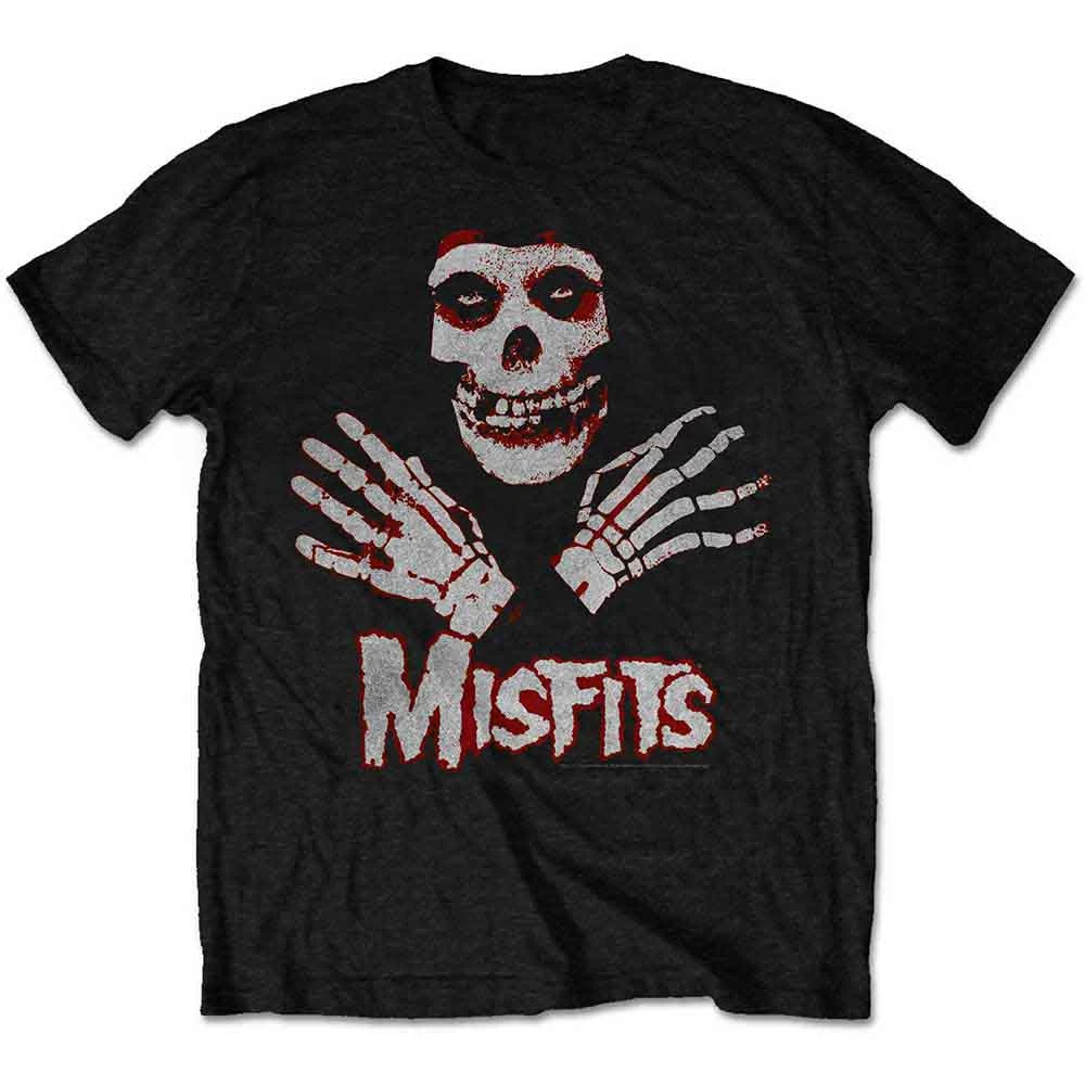 Misfits 'Hands' (Black) Kids Eco T-Shirt