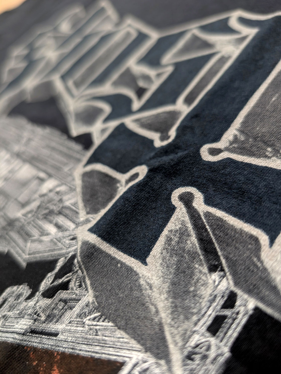 Ghost 'Skeleta' (Black) T-Shirt close up 02 detail