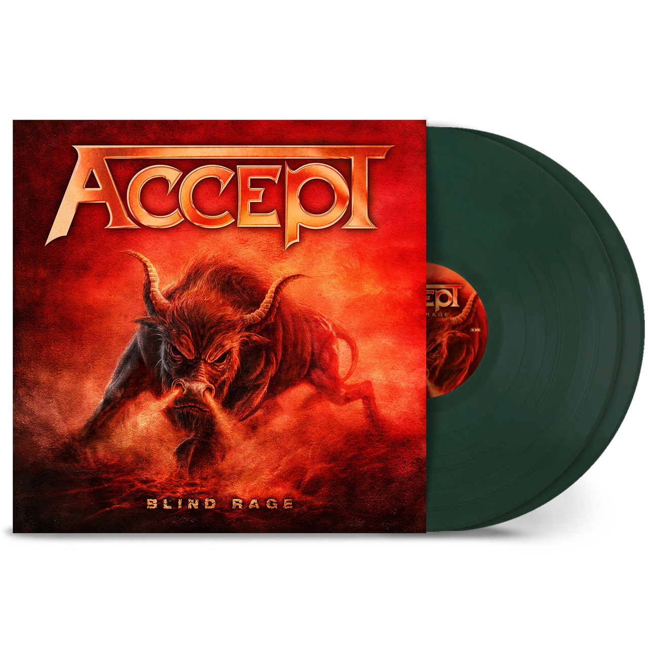 Accept 'Blind Rage' 2LP Dark Green Vinyl