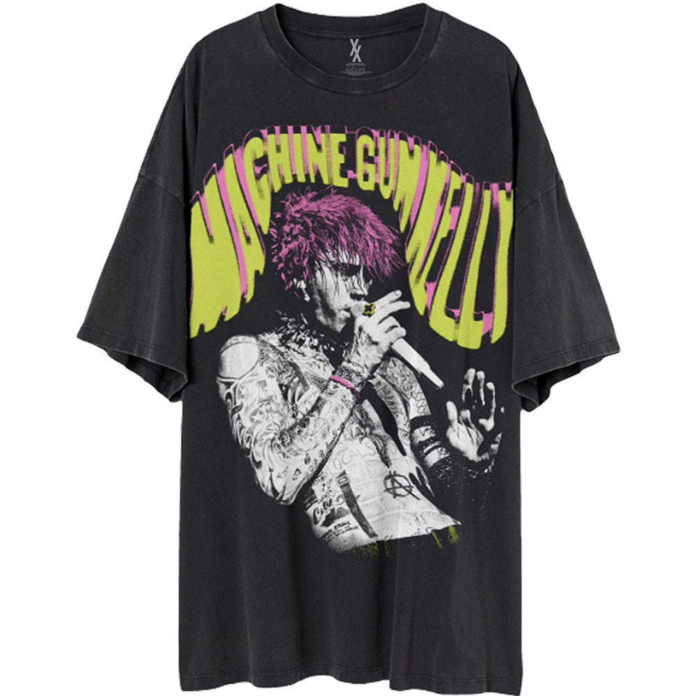 Machine Gun Kelly 'Tickets To My Downfall' (Black) Eco T-Shirt
