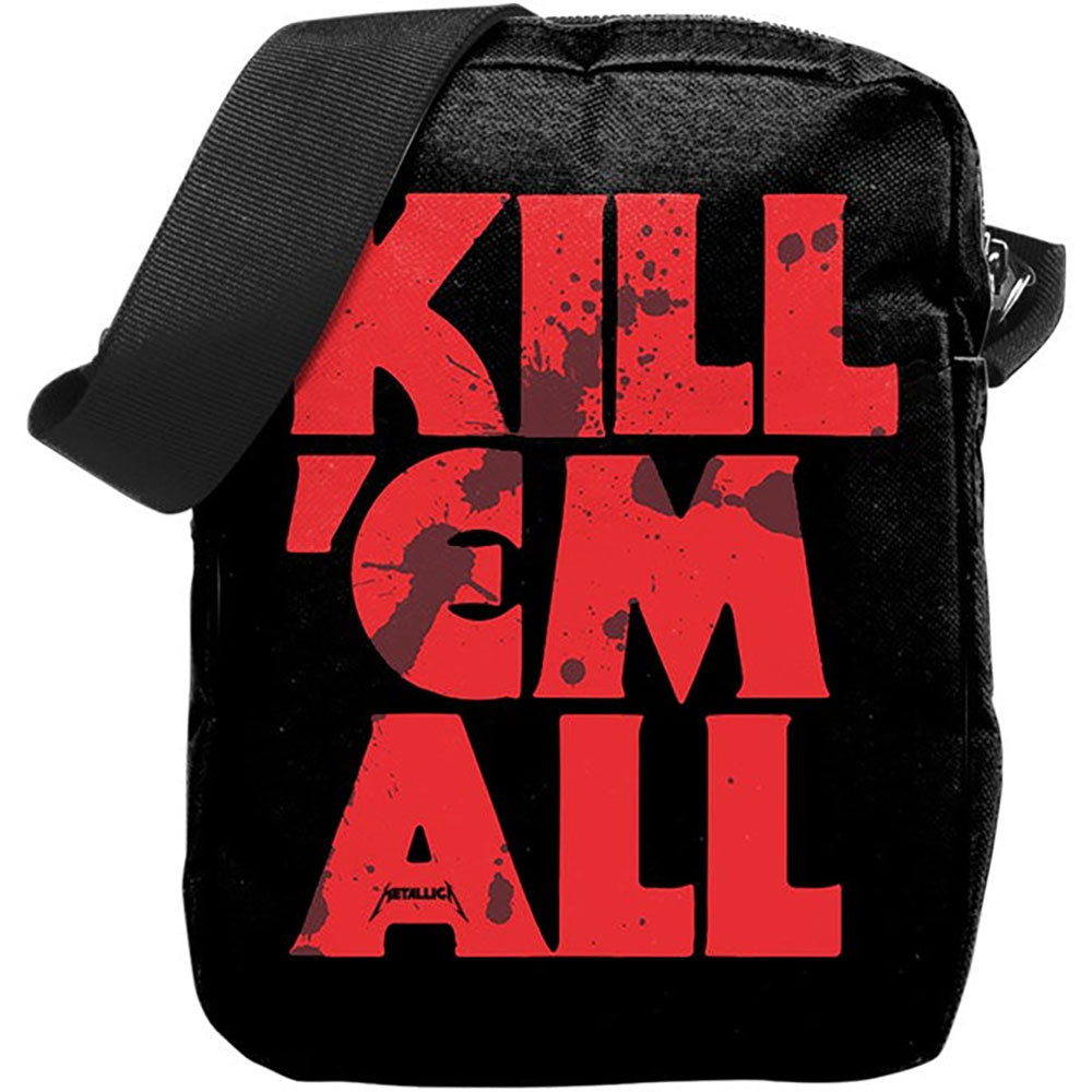 Metallica 'Kill Em All Blood' Rocksax Cross Body Bag
