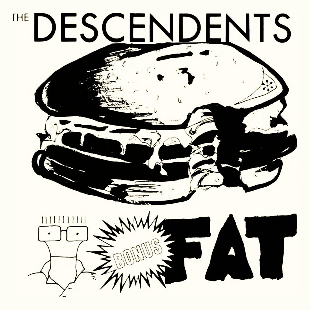 Descendents 'Bonus Fat' LP Black Vinyl Front