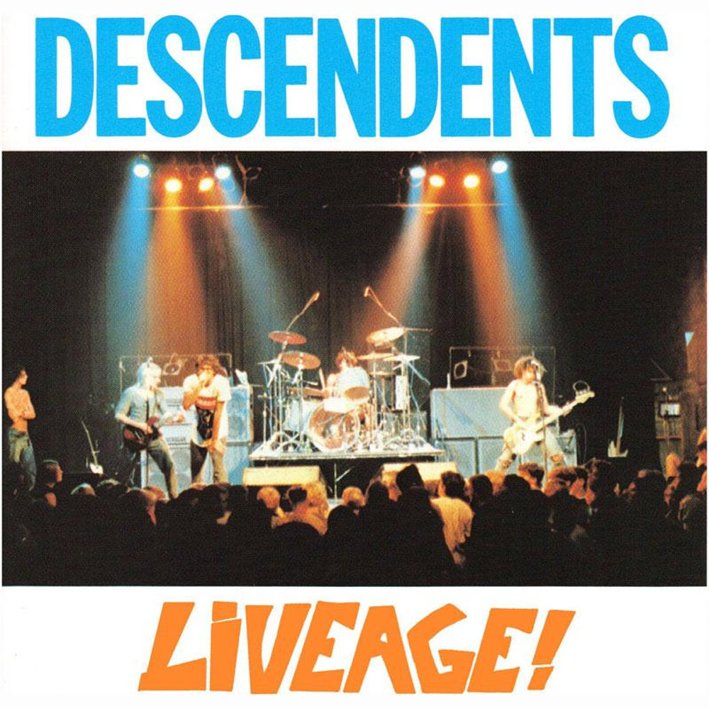 Descendents 'Liveage!' LP Black Vinyl