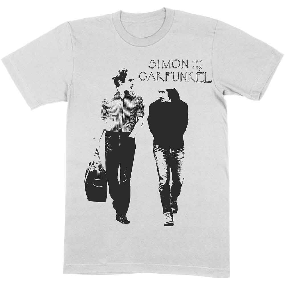 Simon & Garfunkel 'Faces' (Grey) T-Shirt
