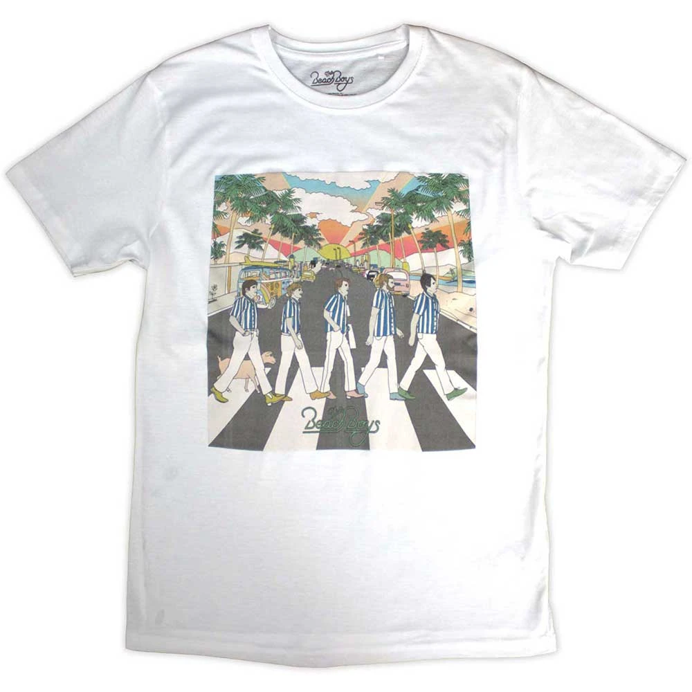 Beach Boys 'Pet Sounds Crossing' (White) T-Shirt