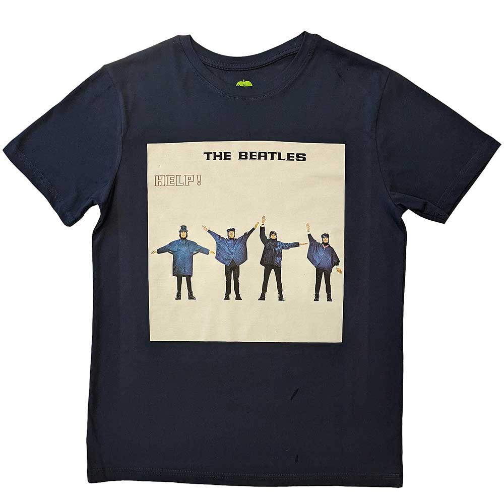 The Beatles 'HELP! Album Cover' (Blue) T-Shirt