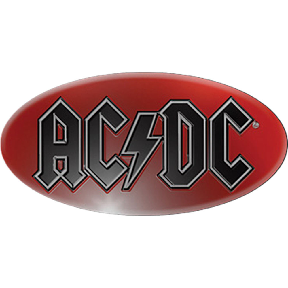 AC/DC 'Oval Logo Mini' Pin Badge