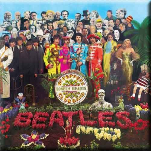 The Beatles 'Sgt Pepper' Fridge Magnet