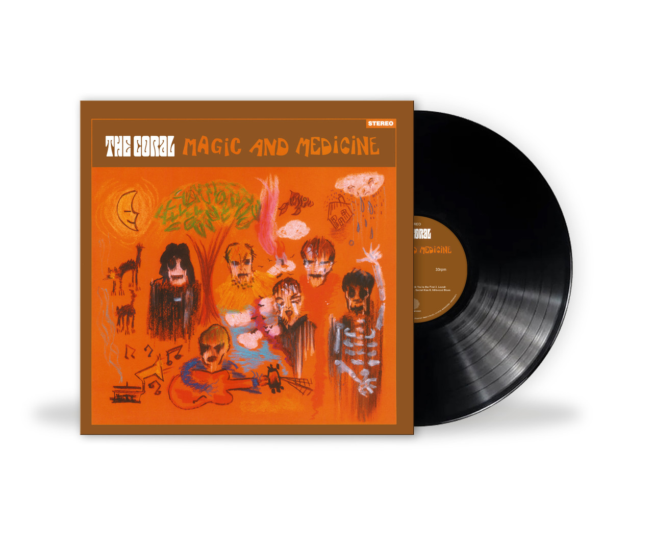 The Coral 'Magic & Medicine' LP Black Vinyl