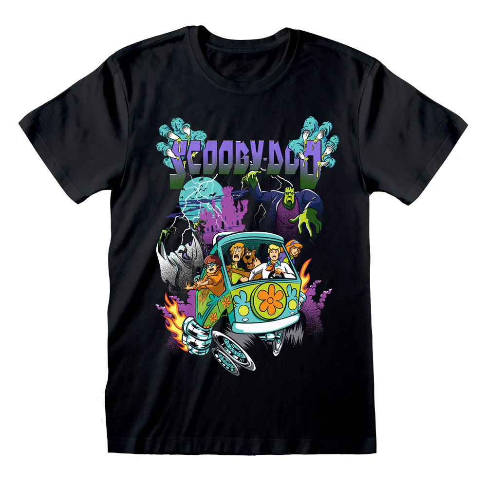 Scooby-Doo 'Quick Exit' (Black) T-Shirt