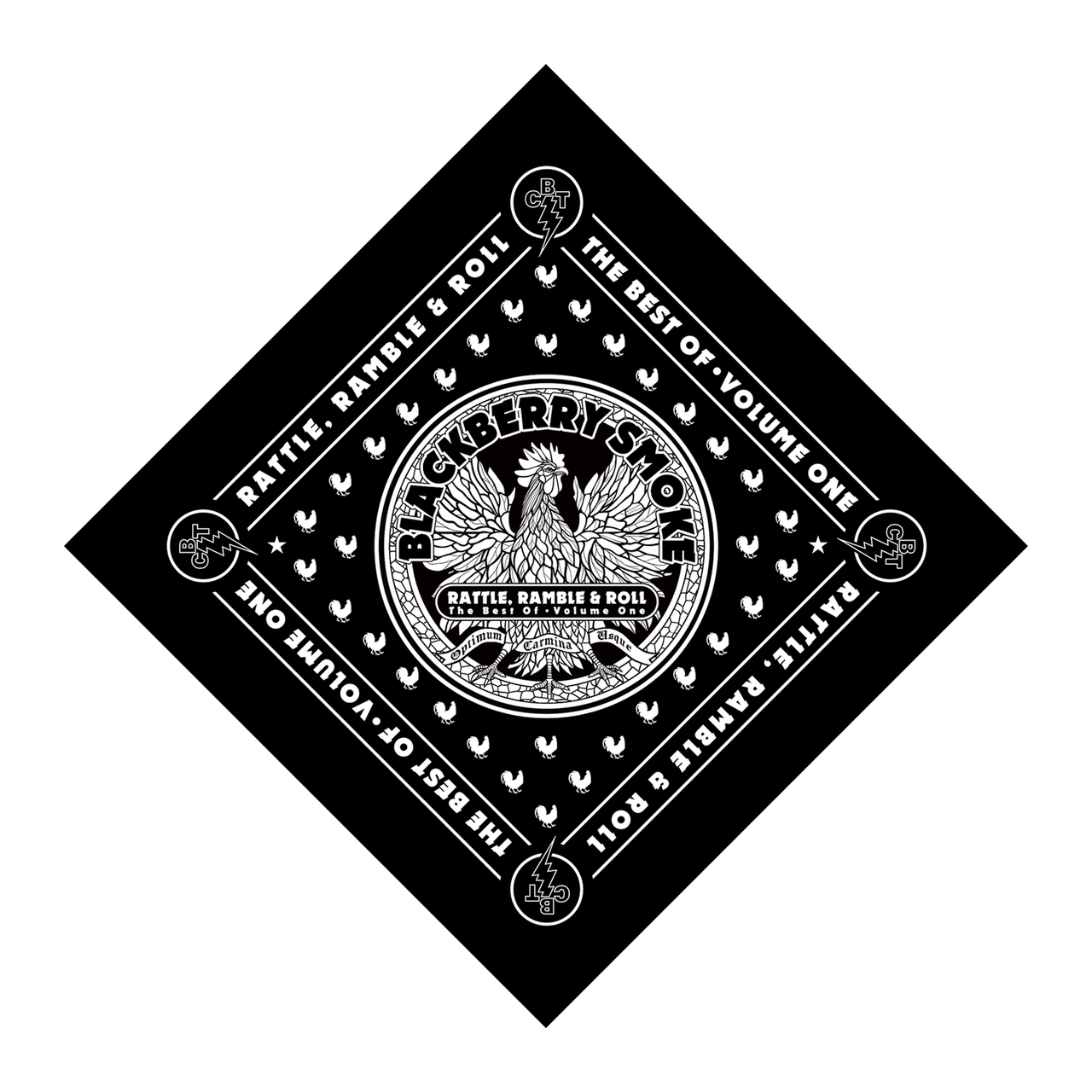 Blackberry Smoke 'Rattle, Ramble & Roll: The Best of Blackberry Smoke Vol. 1' Bandana