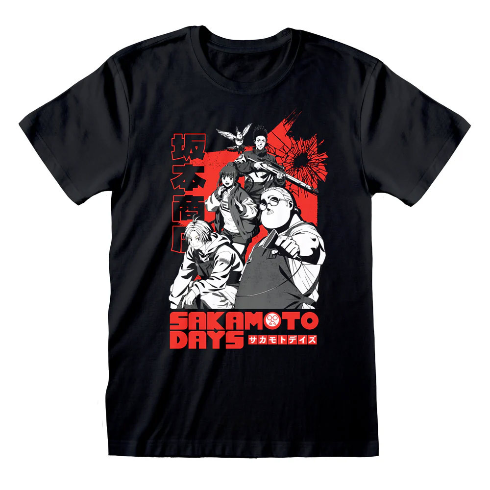 Sakamoto Days 'Stylized' (Black) T-Shirt