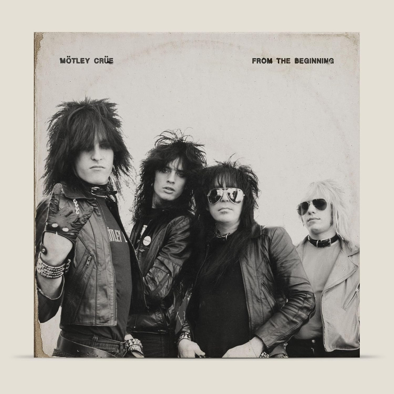 Motley Crue 'From The Beginning' 2LP Black Vinyl
