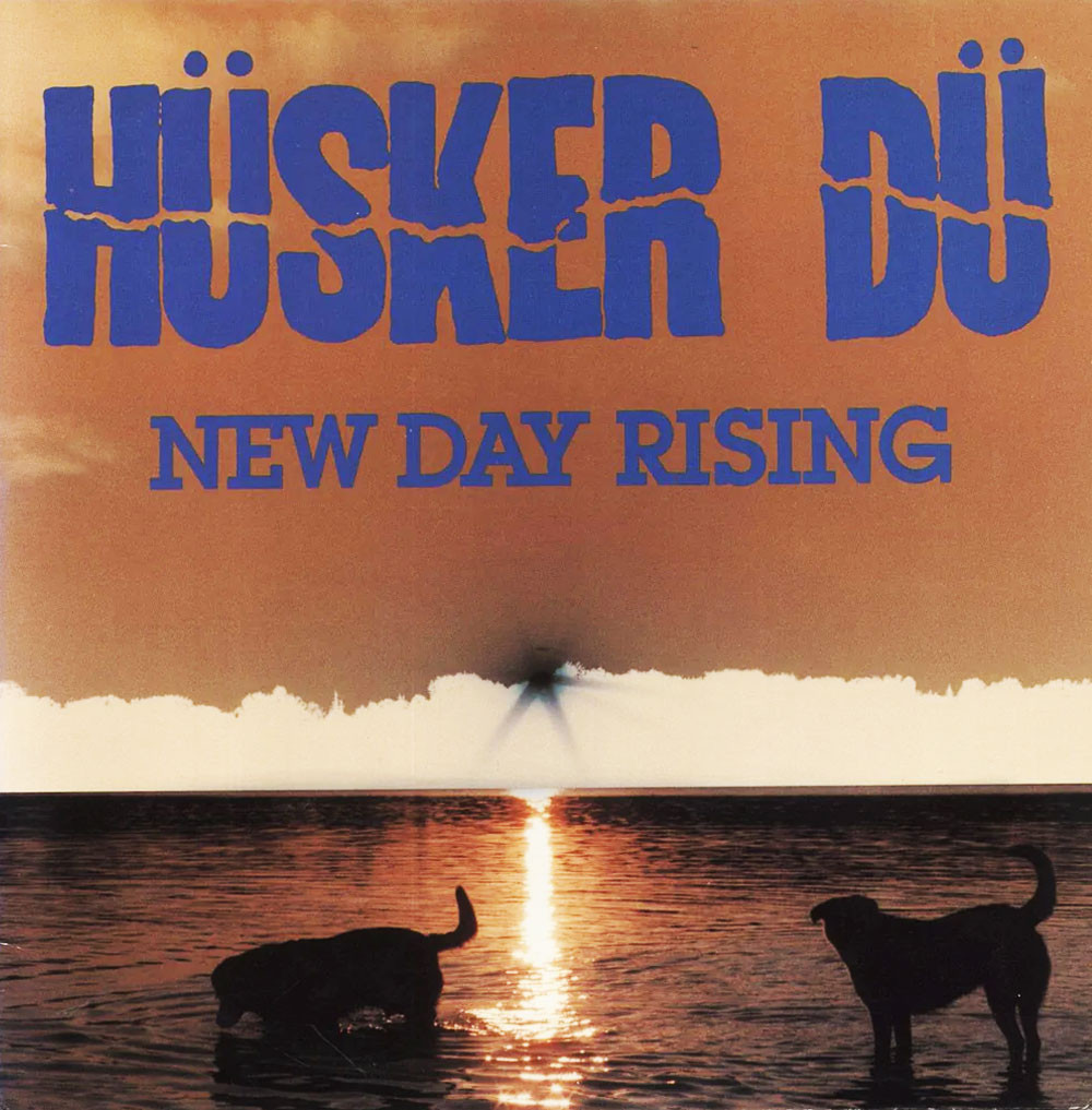 Husker Du 'New Day Rising' LP Black Vinyl Front