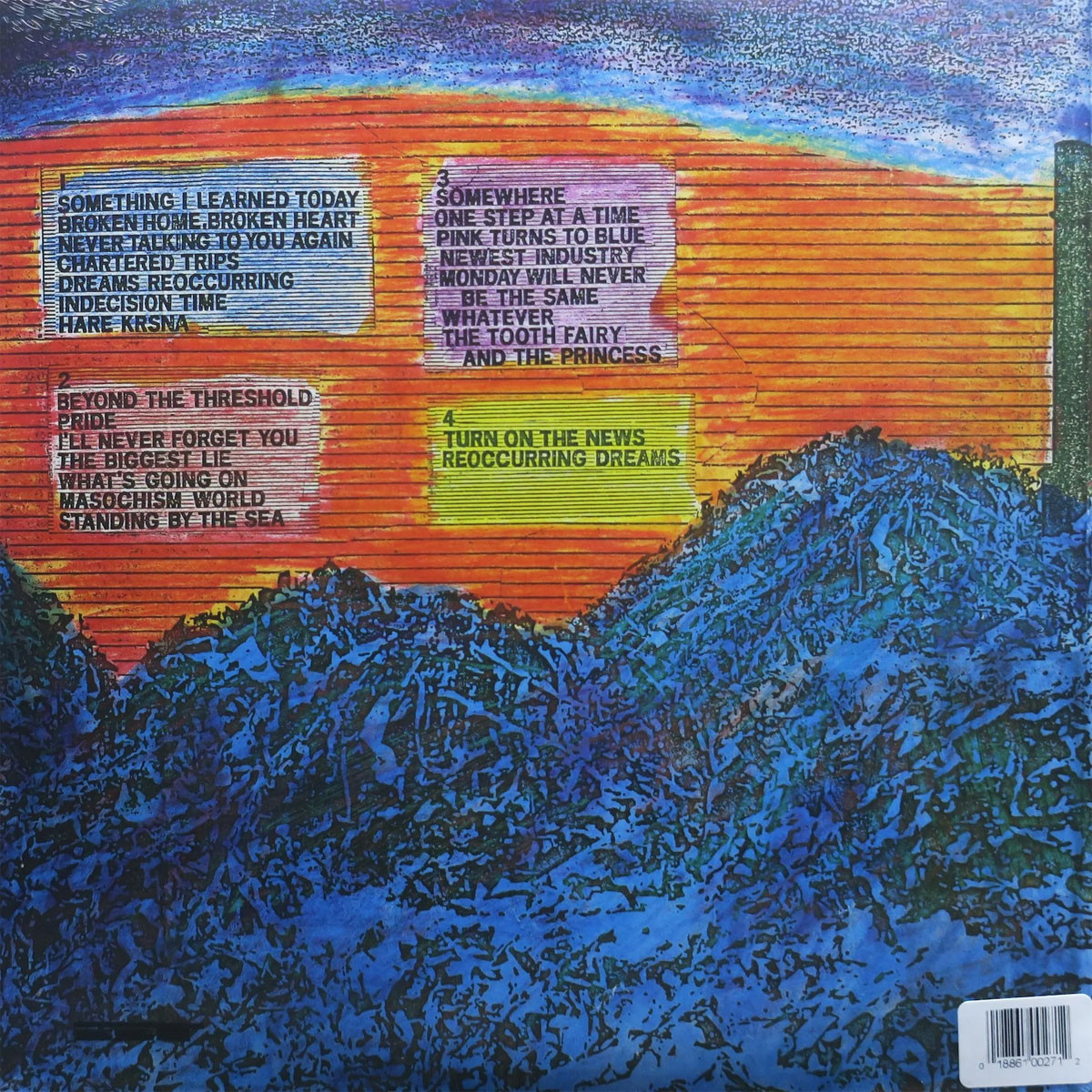 Husker Du 'Zen Arcade' 2LP Black Vinyl Back