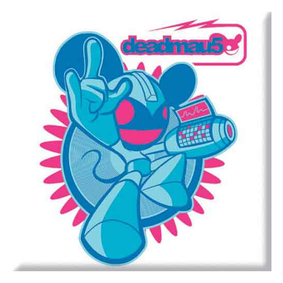 Deadmau5 'Deadpred' Fridge Magnet