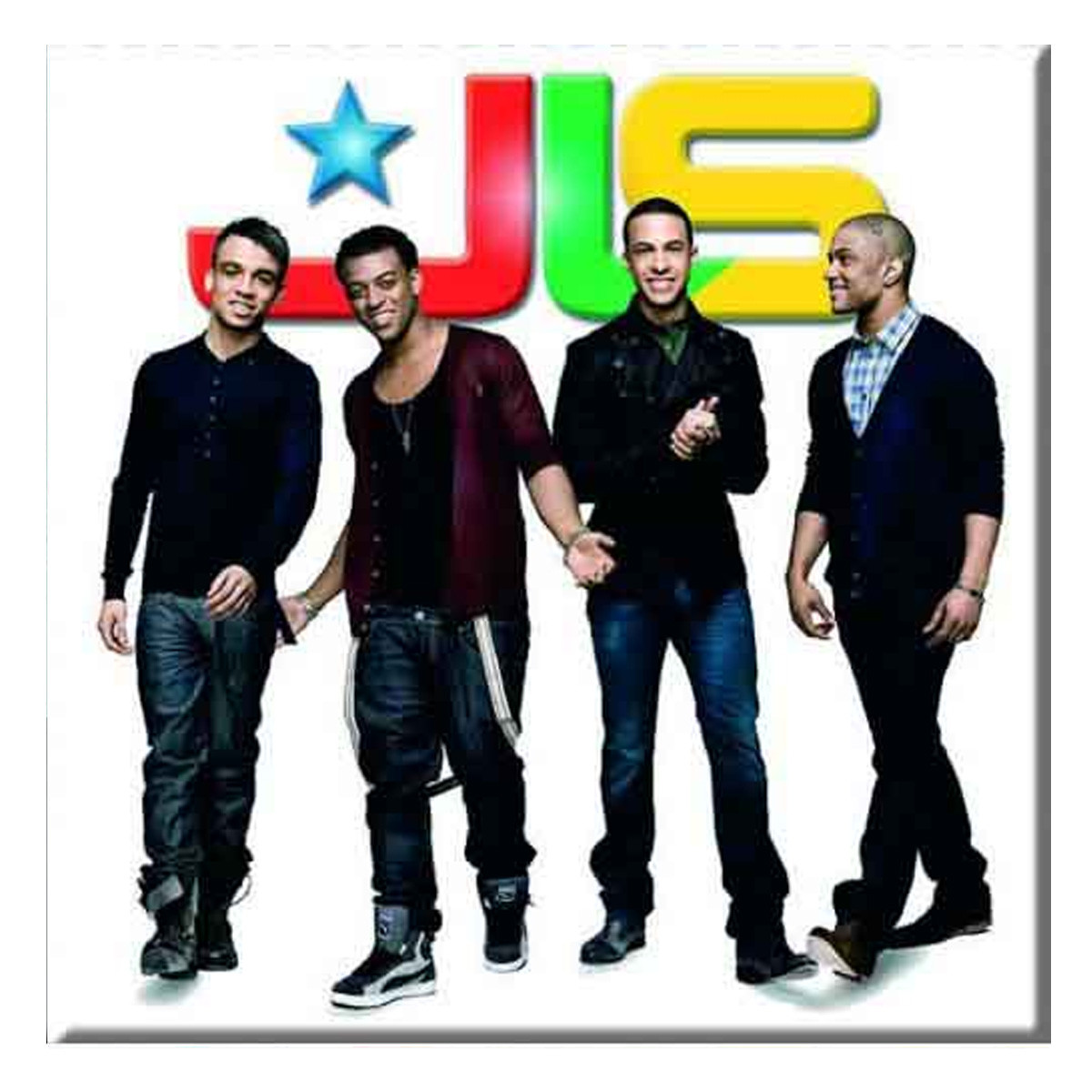 JLS 'Smiling' Fridge Magnet