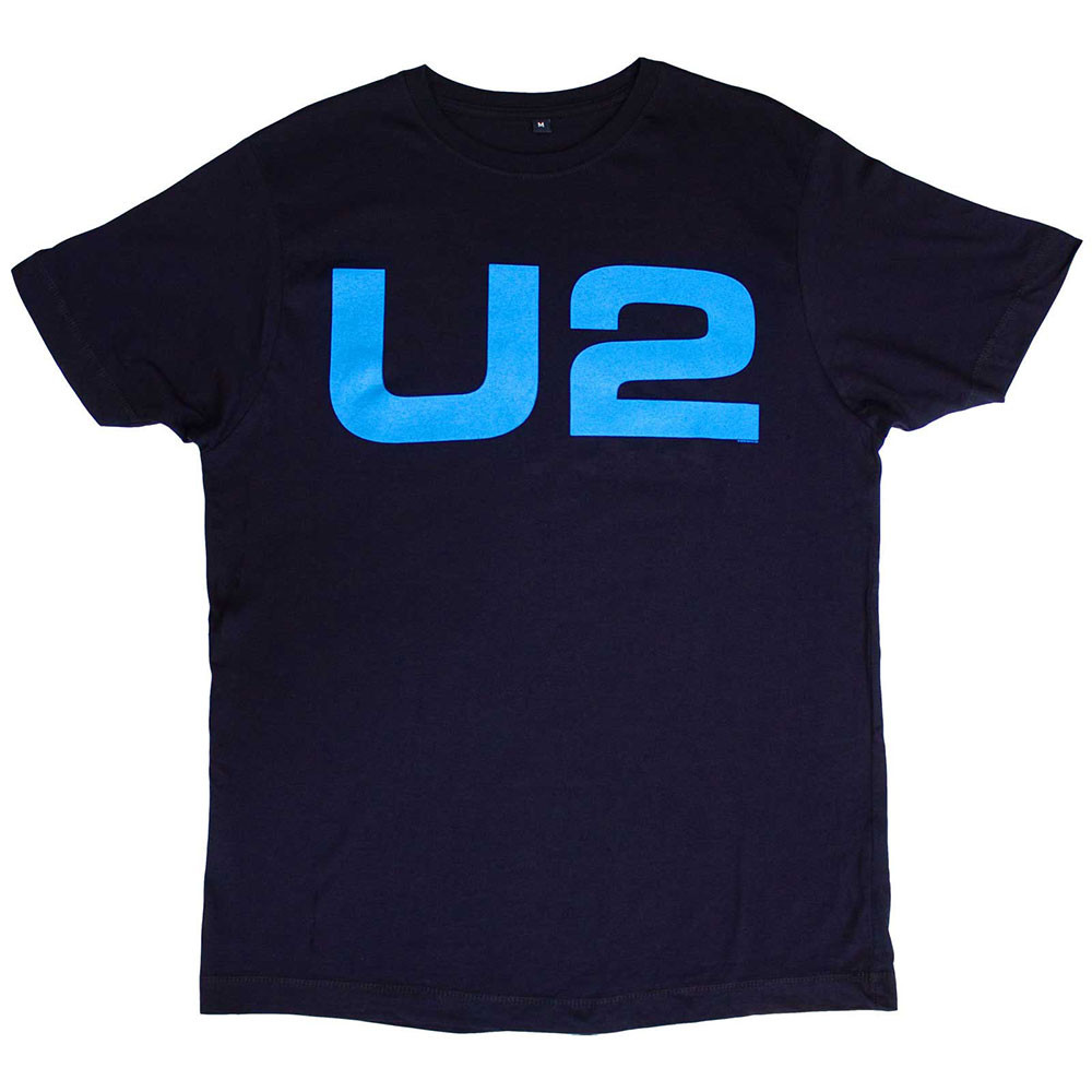 U2 'Logo E+I 2018 Tour Dates' (Navy) T-Shirt