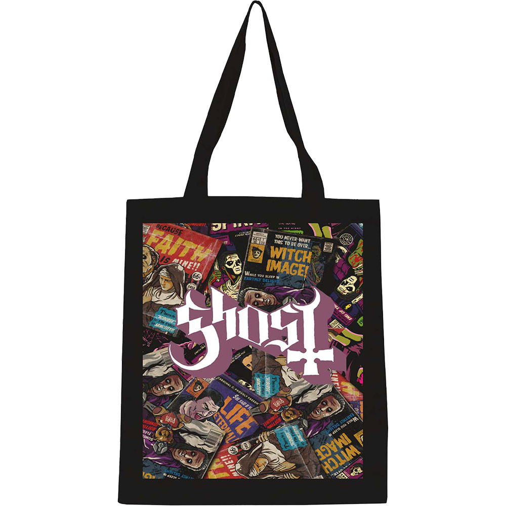 Ghost 'Rite Here, Rite Now' Rocksax Tote Bag