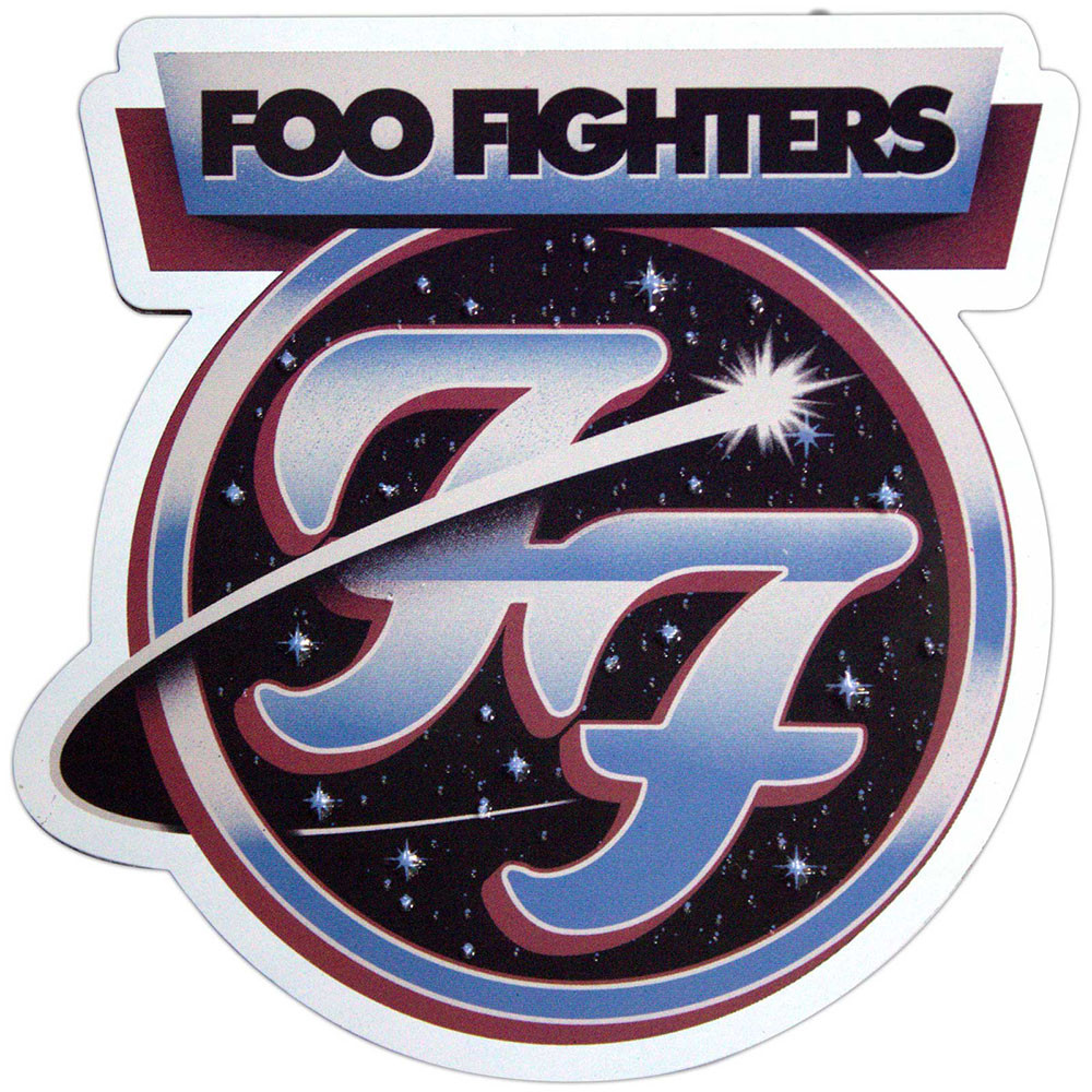 Foo Fighters 'Comet Embossed' Fridge Magnet