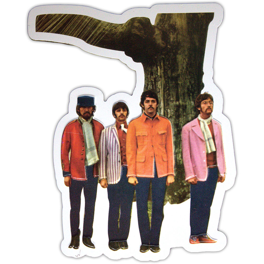 The Beatles 'Strawberry Fields Forever Embossed' Fridge Magnet