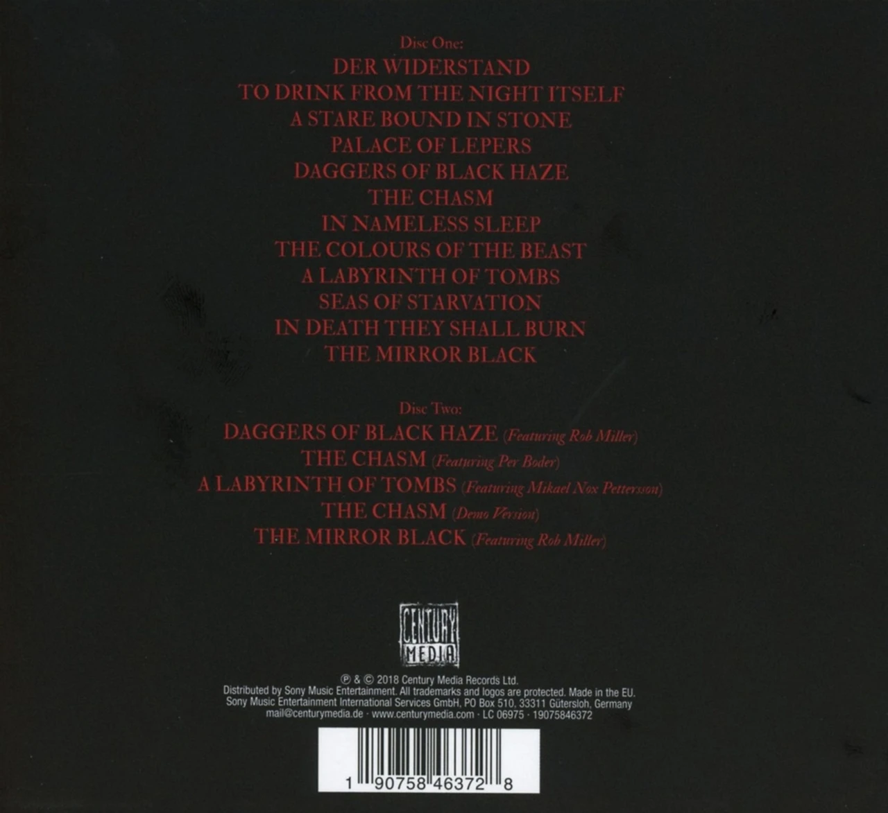 At The Gates 'To Drink From The Night Itself' 2CD Mediabook