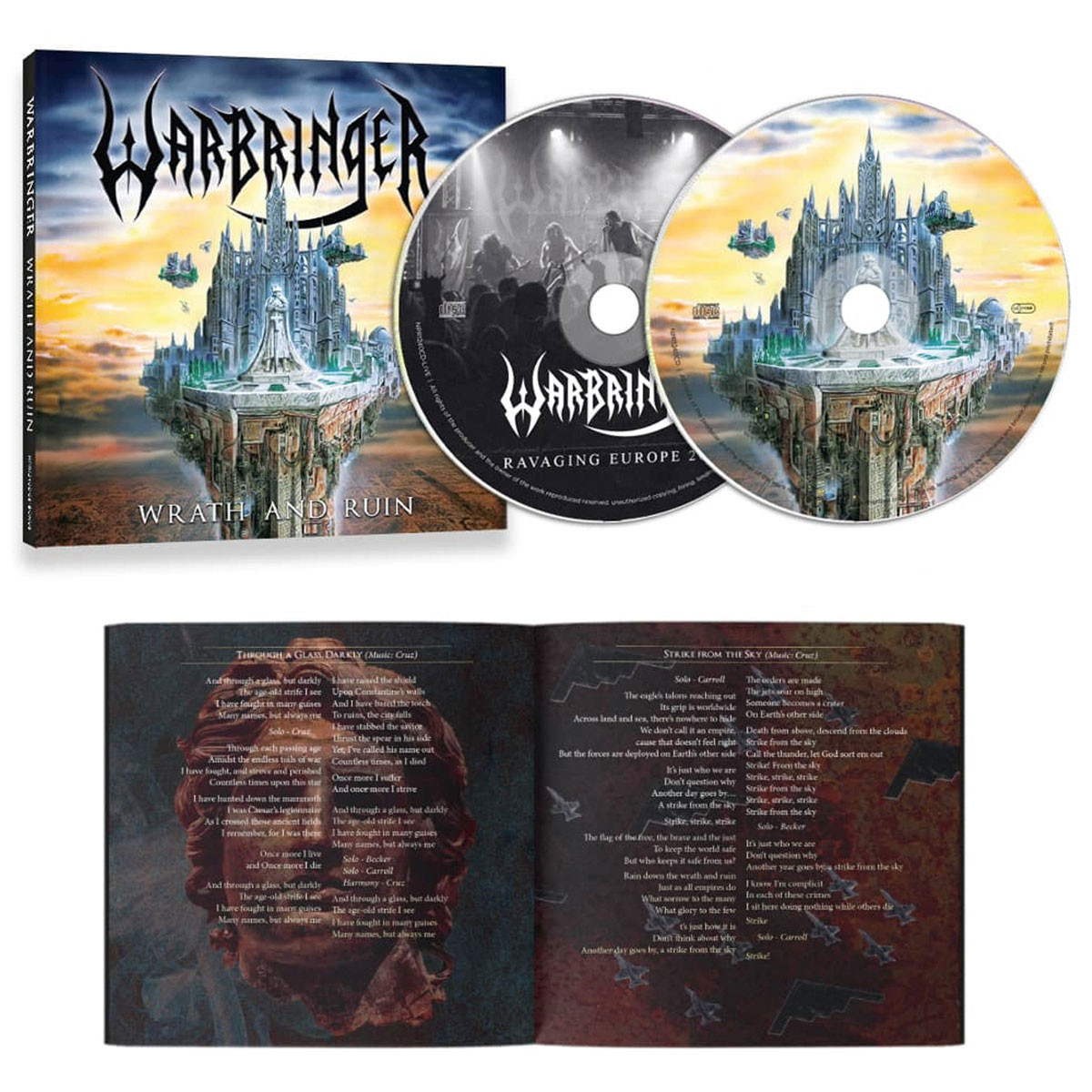 Warbringer 'Wrath And Ruin' 2CD Digisleeve