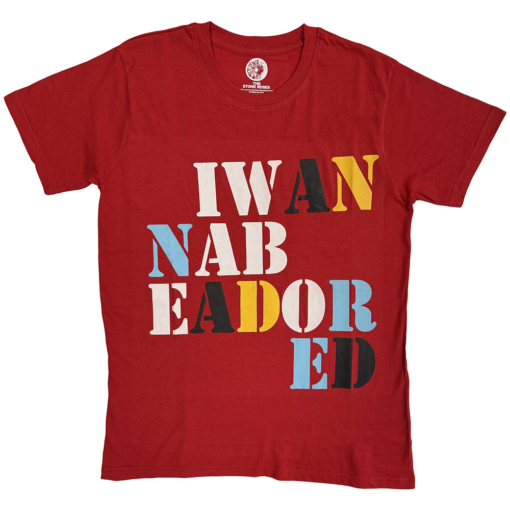 The Stone Roses 'Adored' (Red) Eco T-Shirt