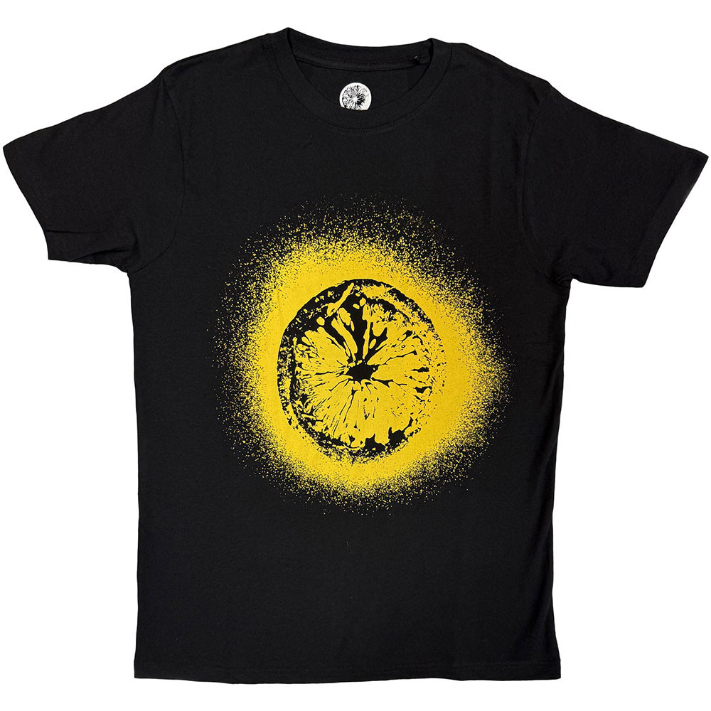 Tシャツ　THE STONES ROSES UKロック　アート　古着8SM2 The Stone Roses Unisex T-Shirt: Lemon 1989 Tour (White) by The