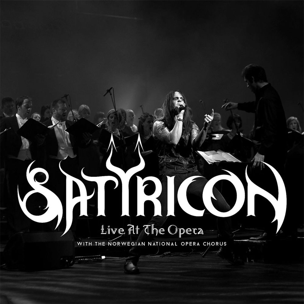 Satyricon 'Live at the Opera' 2CD & DVD Digipack Front