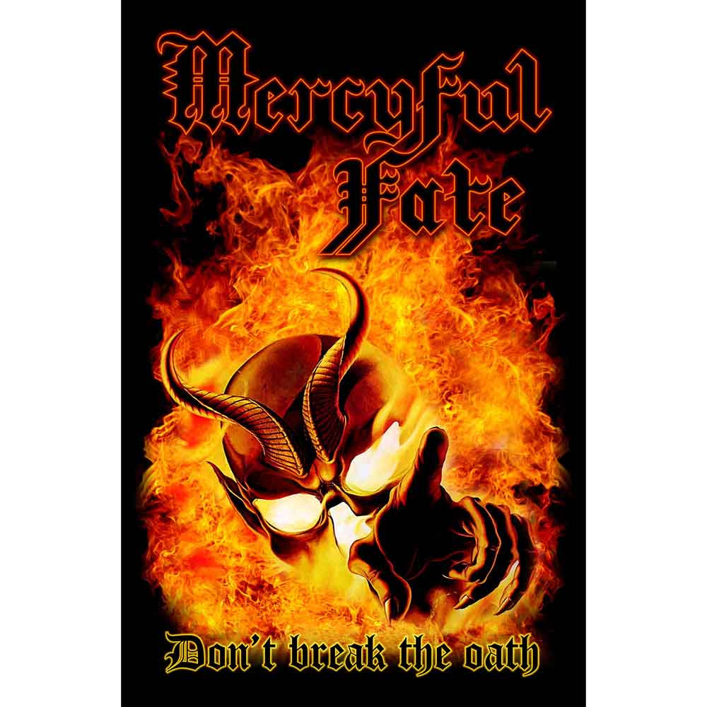 Mercyful Fate 'Don't Break The Oath' Textile Poster