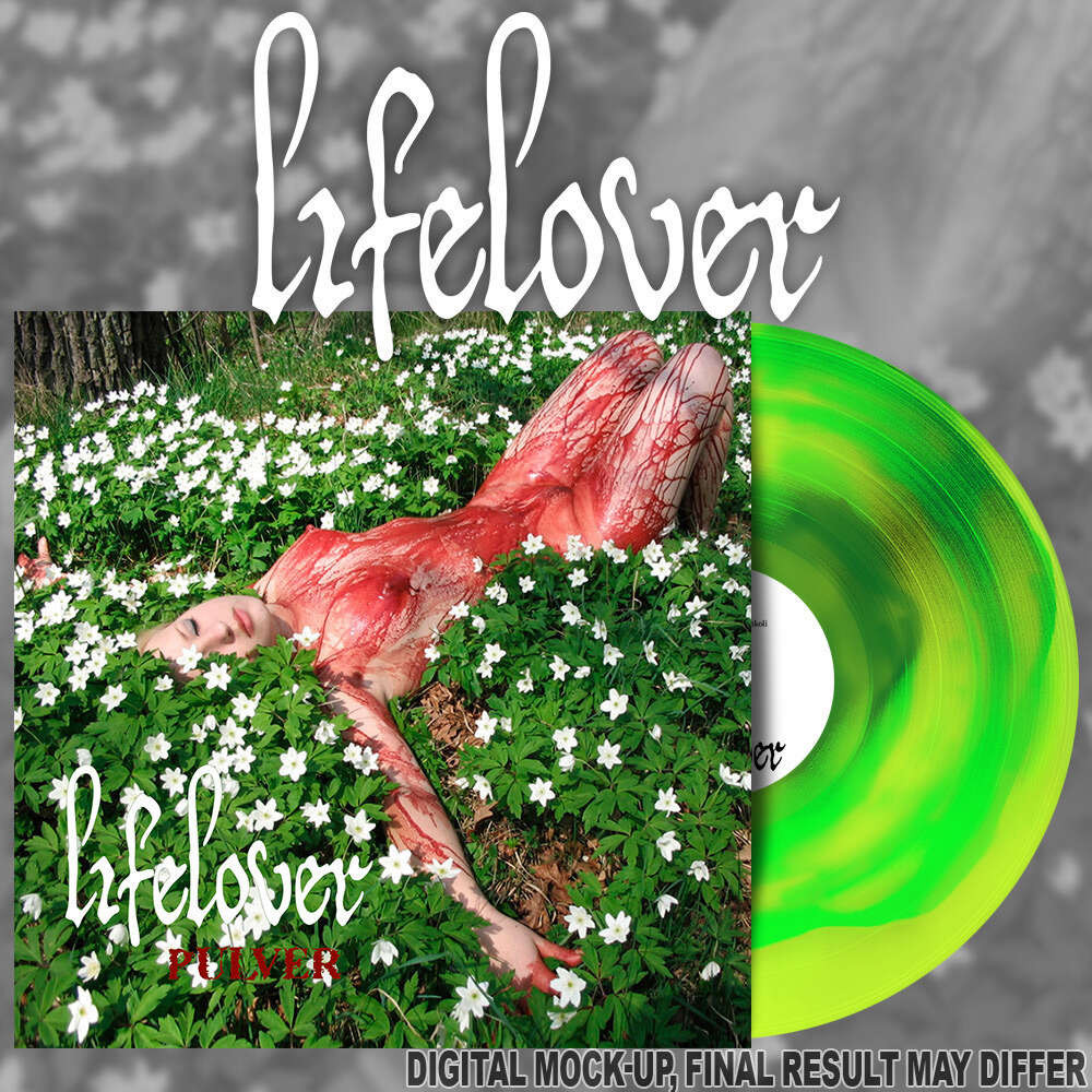 Lifelover 'Pulver' LP Green Yellow Swirl Vinyl