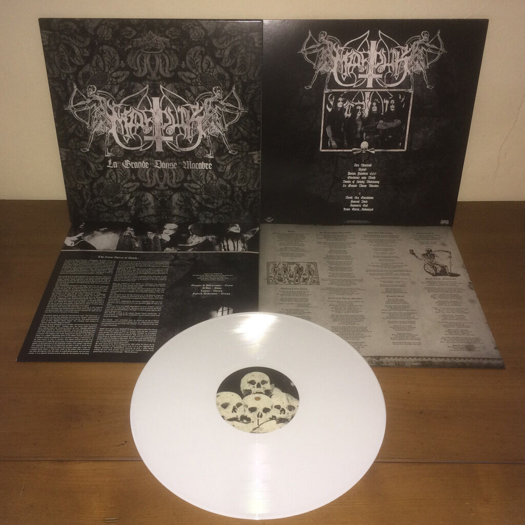 Marduk 'La Grande Danse Macabre' LP White Vinyl