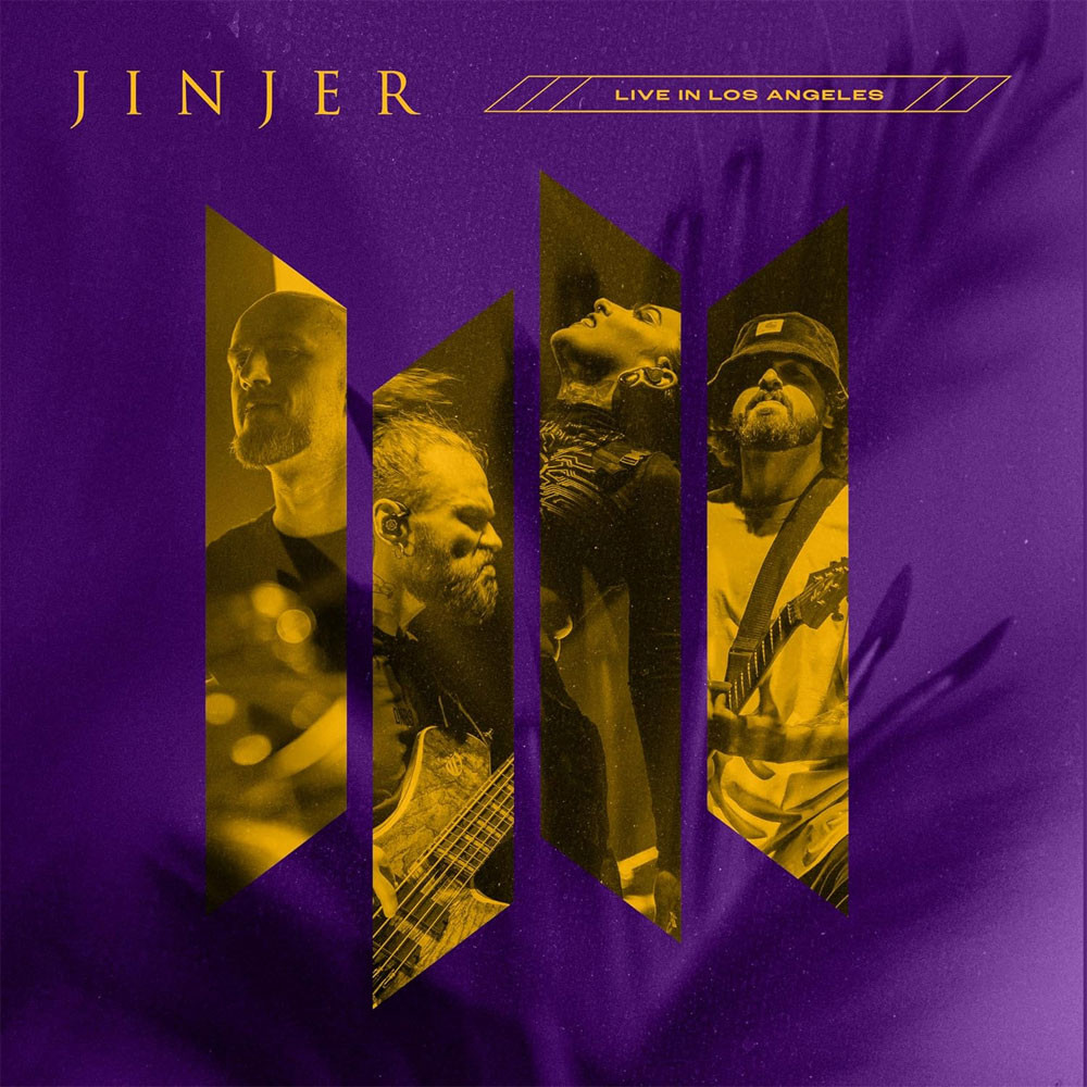 Jinjer 'Live in Los Angeles' 2LP Black Vinyl Front
