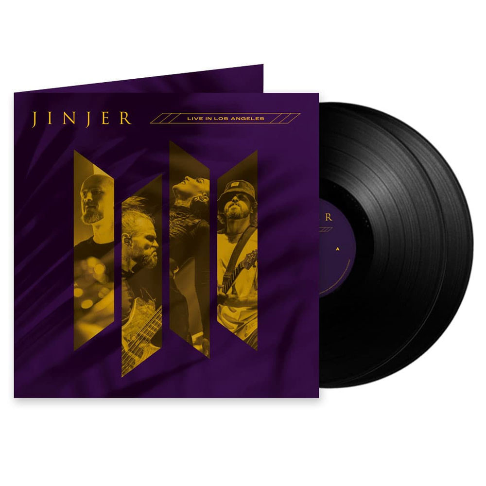 Jinjer 'Live in Los Angeles' 2LP Black Vinyl