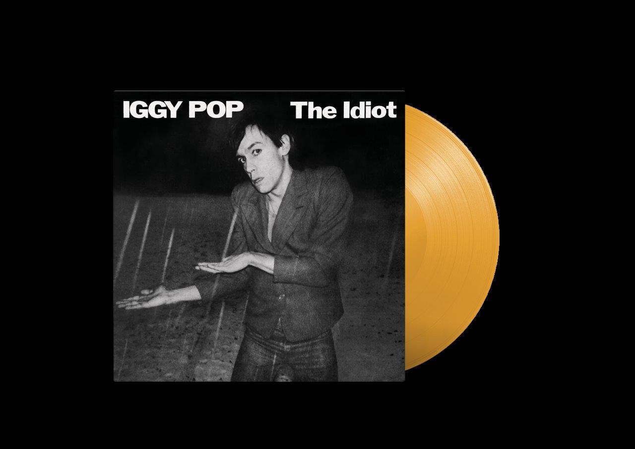 Iggy Pop 'The Idiot' (National Album Day) LP Transparent Orange Vinyl